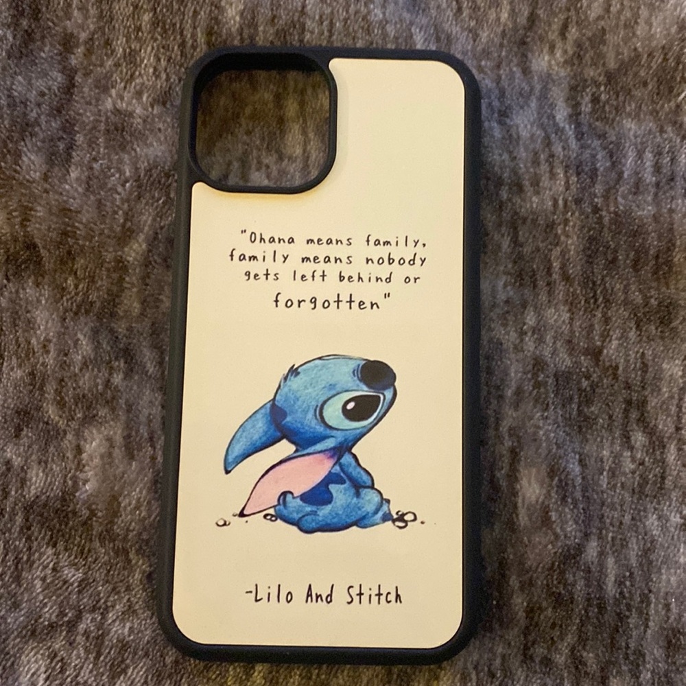 Disney Lilo & Stitch Ohana‎ Means Family IPhone 13 Mini Phone Case